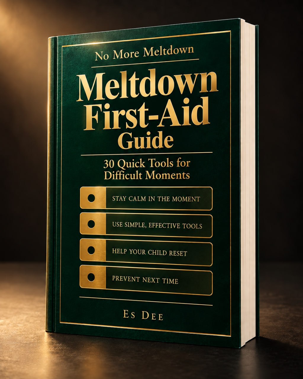 Meltdown First-Aid Guide by Es Dee — 30 quick tools for difficult moments, Bonus 2